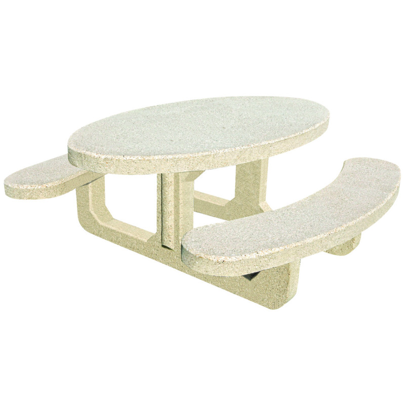 Table avec bancs béton CIFAL direct urbain